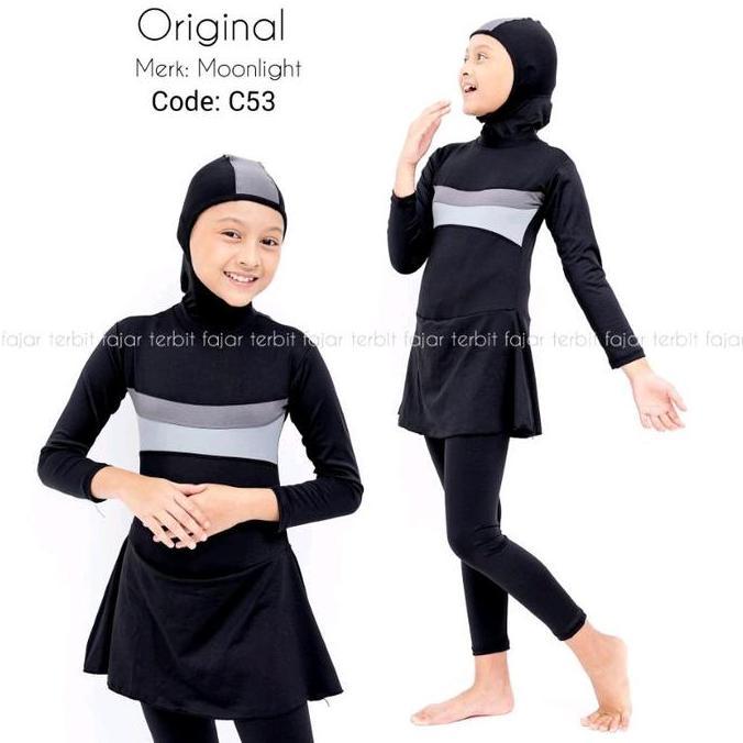Baju renang anak muslim SD Wanita