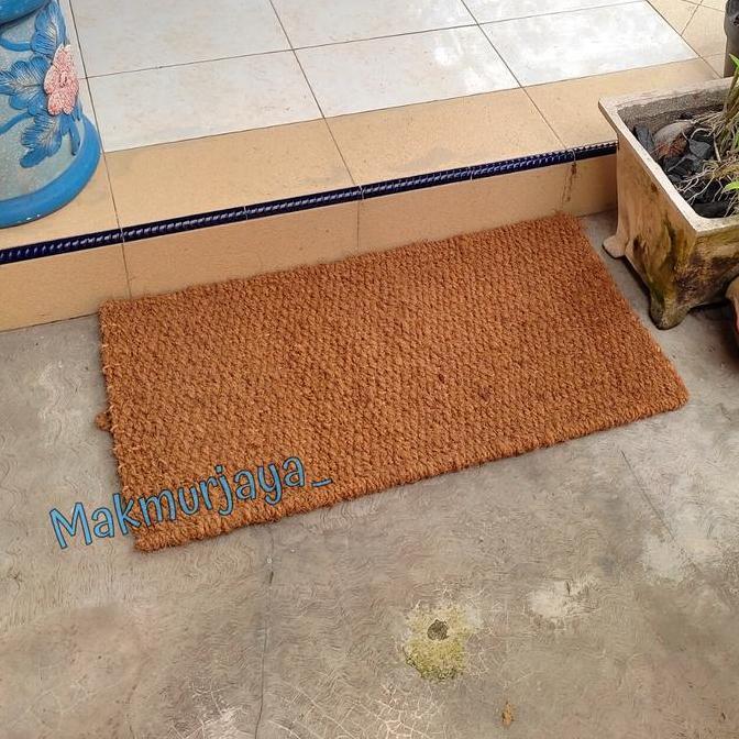 Keset sabut kelapa premium halus keset ijuk anti ular keset anyaman