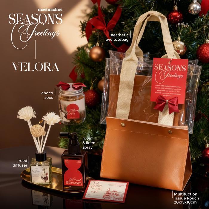 Christmas Hampers Gift Kado Natal Box Souvenir Holiday New Year Seasons Greetings - Elysia