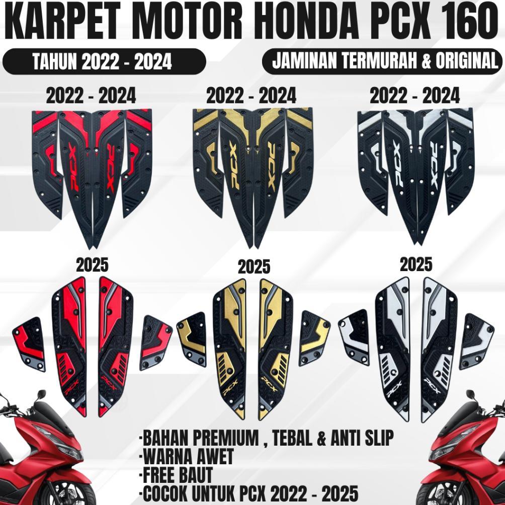 Karpet Motor Honda PCX 160 2022 2023 2024 2025 / Karpet Motor Pcx 160 Bahan 100% Karet Premium