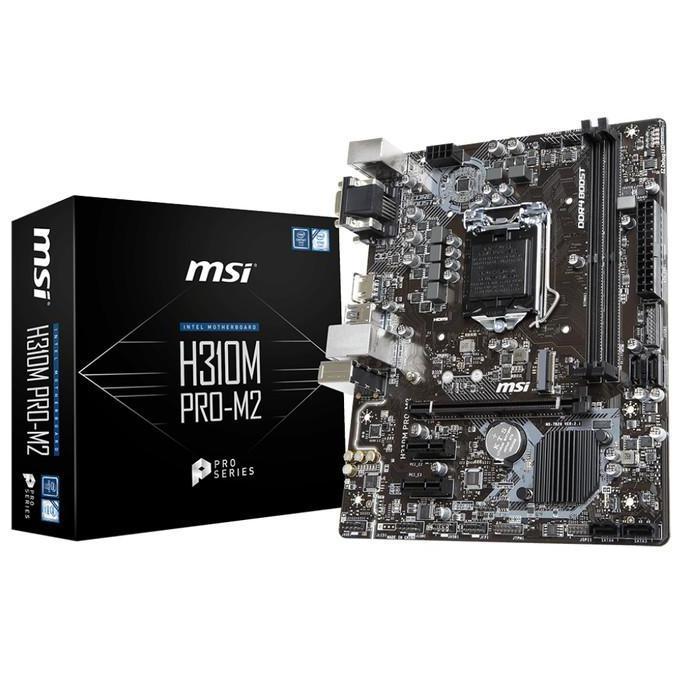 Mainboard Msi H310M-Pro Vdh Lga1151 Gen9 - Msi H310 M Pro Vdh Tersedia