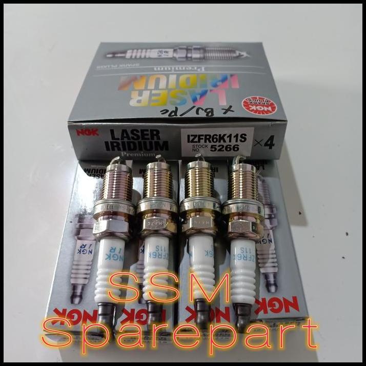 GRATIS ONGKIR BUSI LASER IRIDIUM SPARK PLUGS HONDA JAZZ RS S GE8 TH 2008-2013 ORI