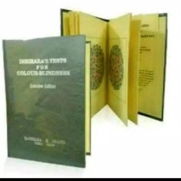 Buku Ishihara / Buku Tes Buta Warna / Alat Bantu Tes Buta Warna
