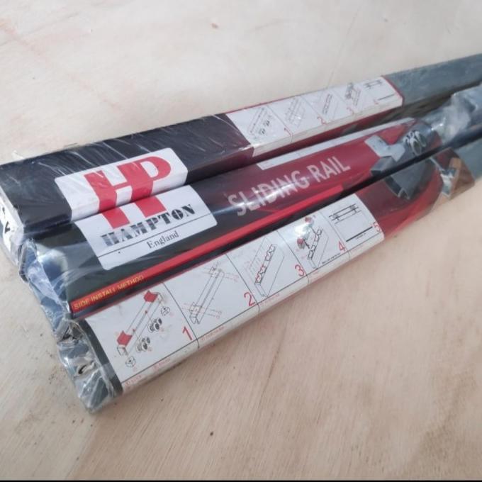 [NEW] Rel Pintu Geser Sliding Hampton Stainless Steel