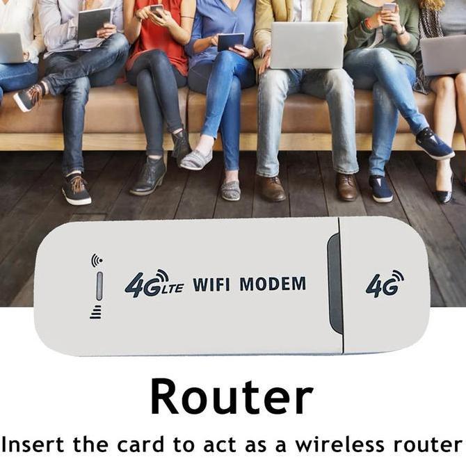 Modem WiFi USB 4G All Operator LTE SIM Card Dongle 500Mbps Modem MiFi Mobile WIFI support 10 devices