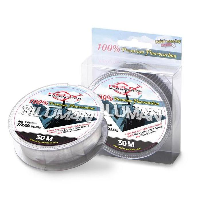Bst Ready Relix Nusantara Senar Leader Siluman 100% Premium Fluorocarbon Best Seller
