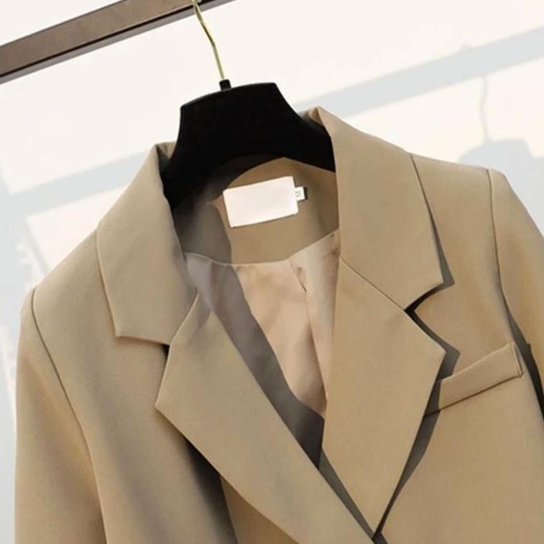 BEST SELLER BLAZER CROP WANITA JAS CROP WANITA KOREAN STYLE TERBARU