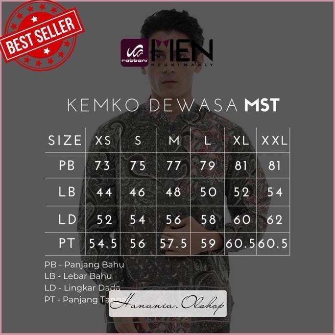 DISKON RABBANI - Kemko Rahsya Rabbani | baju koko lengan panjang | baju koko rabbani | baju koko Mus