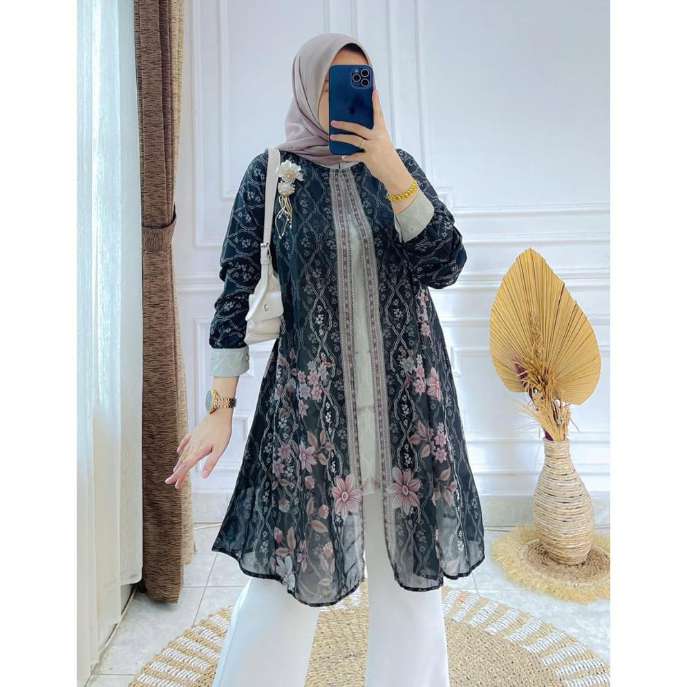 DISKON HMF LUXURY ANGGUN TUNIC / ANGGUN TUNIC HMF LUXURY / TUNIK HMF LUXURY / ANGGUN TUNIC