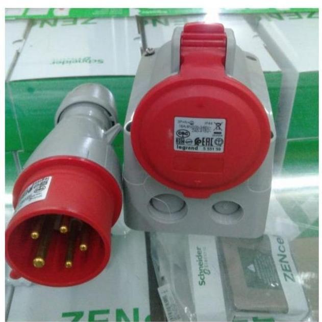 Stop Legrand 5 5 Kaki 5 16A 16 Ampere Surface Mounting New Stok