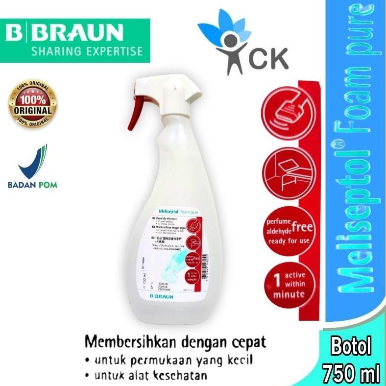 MELISEPTOL FOAM PURE SPRAY 750 ML antiseptik ruangan non aerosol