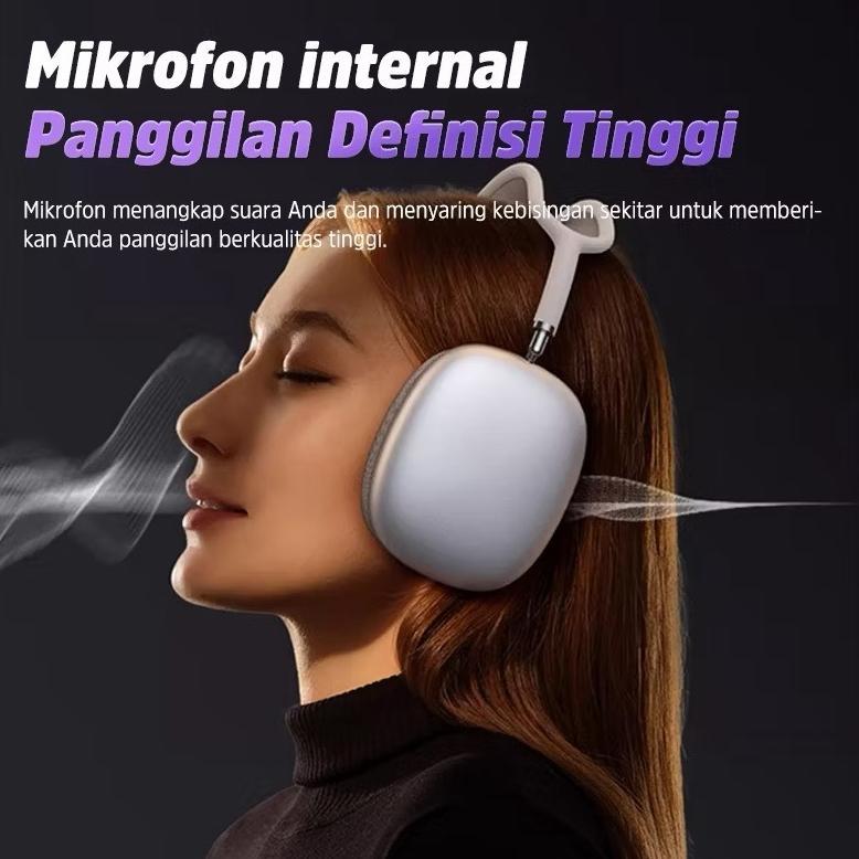 CUCI GUDANG HOTANK Headset Bluetooth Wireless Headphone Bluetooth Bass Gaming Music Headset for Andr