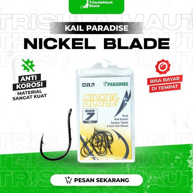 Bst Ready Pancing Ikan Kail Nickle Blade Berkualitas Tinggi - Umpan | Kn Best Seller