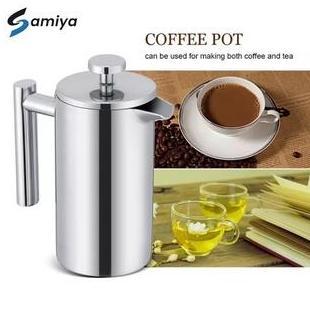 TERBARU - french press coffee stainless / french press espresso maker stainless / coffee tea maker s