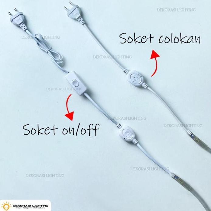 Soket colokan lampu strip led 2835