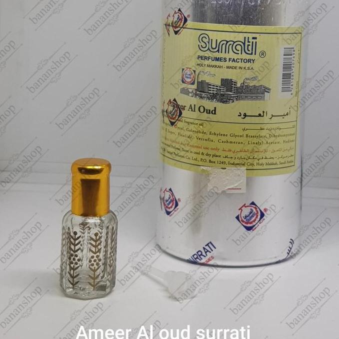 PARFUM SURRATI AMEER AL OUD NON ALCOHOL 6ml