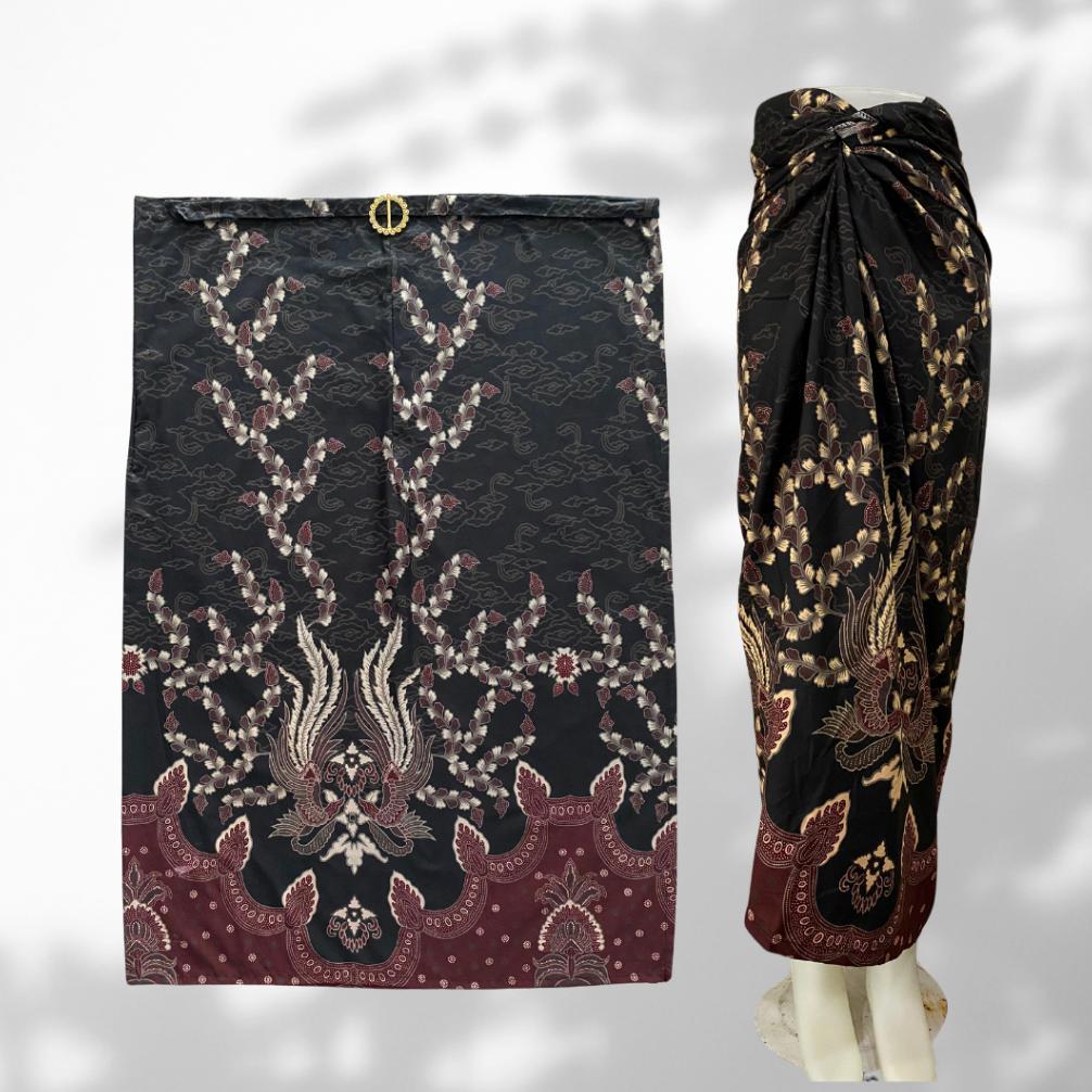 HOT Rok lilit motif batik//Rok lilit wrap skirt batik//rok batik tali