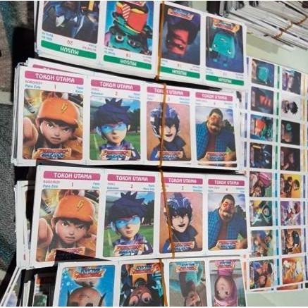 kartu kwartet mainan angka jadul 90 an kartu umbul 1 ikat 320pc