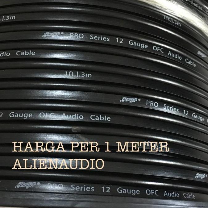 Promo Kabel speaker stinger pro 12 awg pure ofc copper Diskon