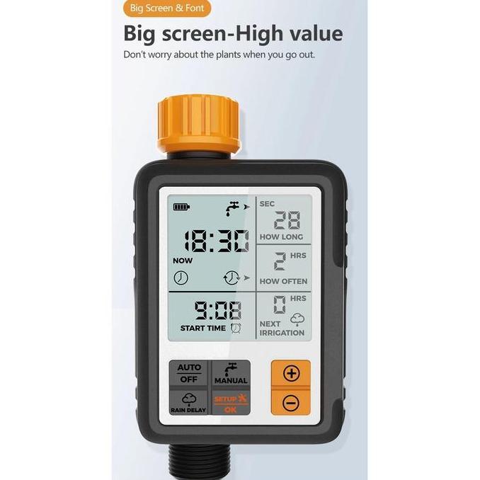 Timer kran Air Taman Otomatis/sprinkler timer battery controller