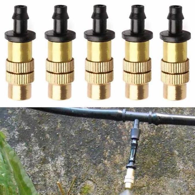 Water Mist Sprinkler Kabut Sprinkle Embun Irigasi Air Taman Nozel Head