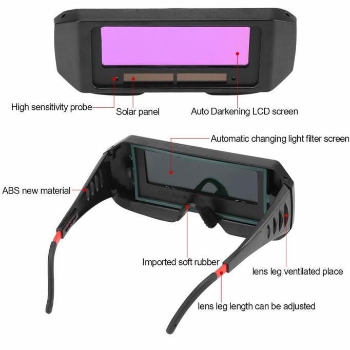 Allthebest kacamata las autodark kaca mata las otomatis gelap