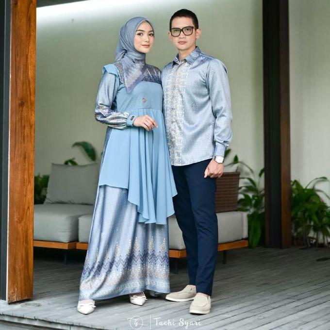 READY SARIMBIT RAYA NUSANTARA BY TACHI SYARI - Soft Blue