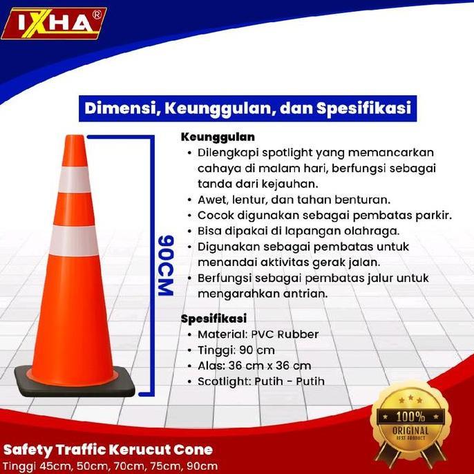 Amanaja- Safety Traffic Kerucut Cone Traffic Cone