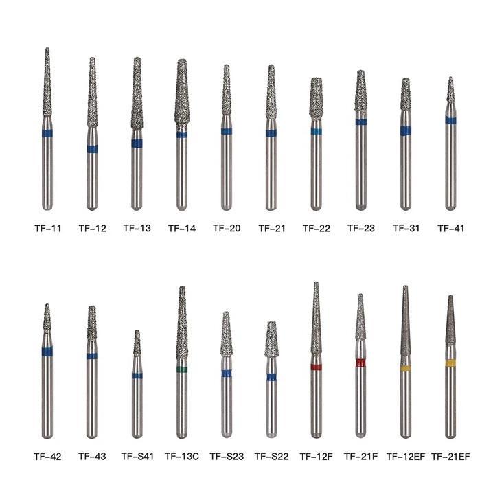 Mata Bor Gigi Dental Burs Highspeed Diamond Tapper Fissure