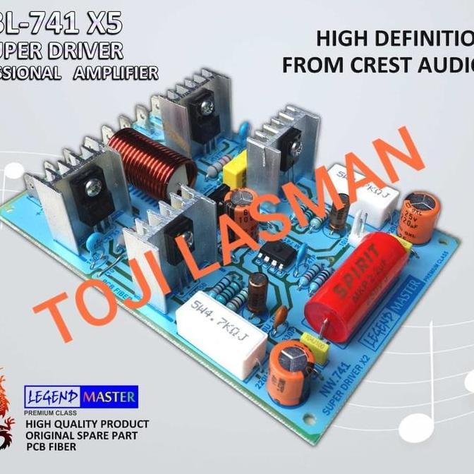 Jdg- Jbl 741 X5 Jbl741 Modul Driver Power Amplifier Nw 741 Legend Master
