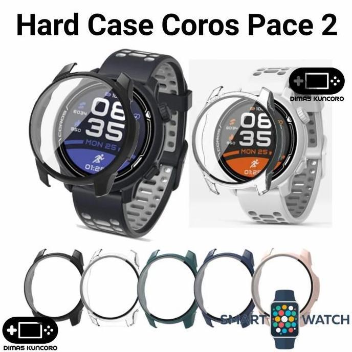 Hard Case Coros Pace 2 cover casing tempered glass anti gores antigores mika shell coros pace 2