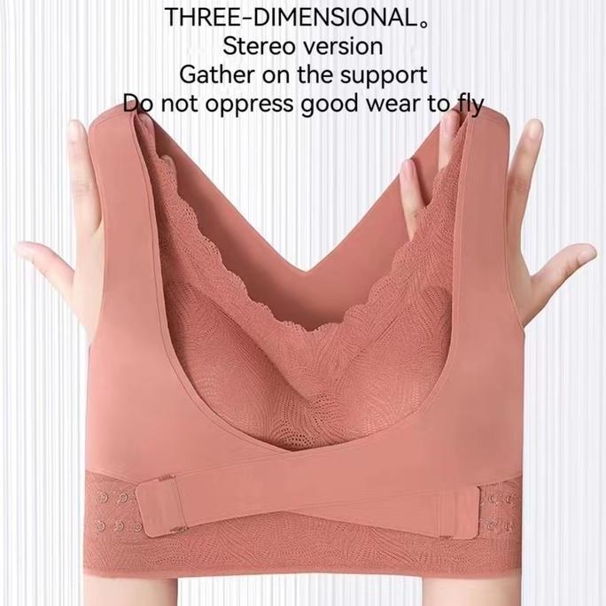 Lansungkirim- [Vimisu]Bra Sport Terbaru Tanpa Kawat/Menegak Bahu Dengan Sempurna Bh