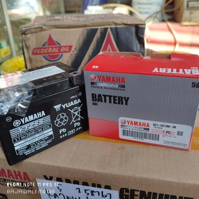 3C1-H2100-30 aki YTZ5S yuasa Yamaha Original
