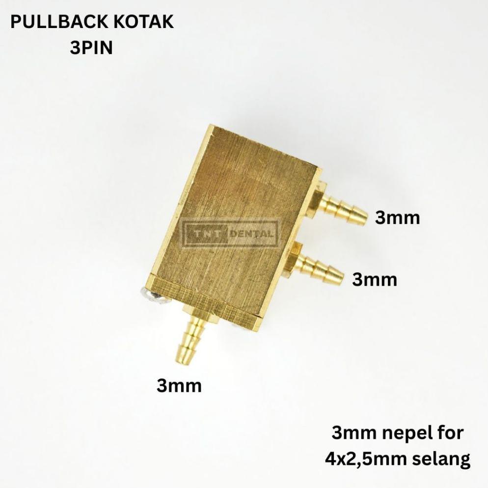 Sparepart Dental Unit Pull Back Pullback Valve Water Air Control