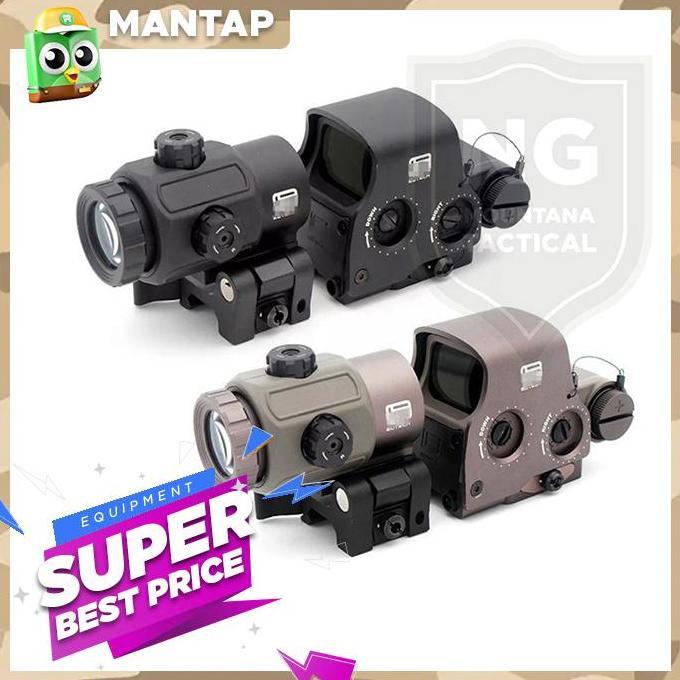 Holosight XPS 3-2 558 Combo G43 Magnifier AEG GBBR Scope Sight terlaris