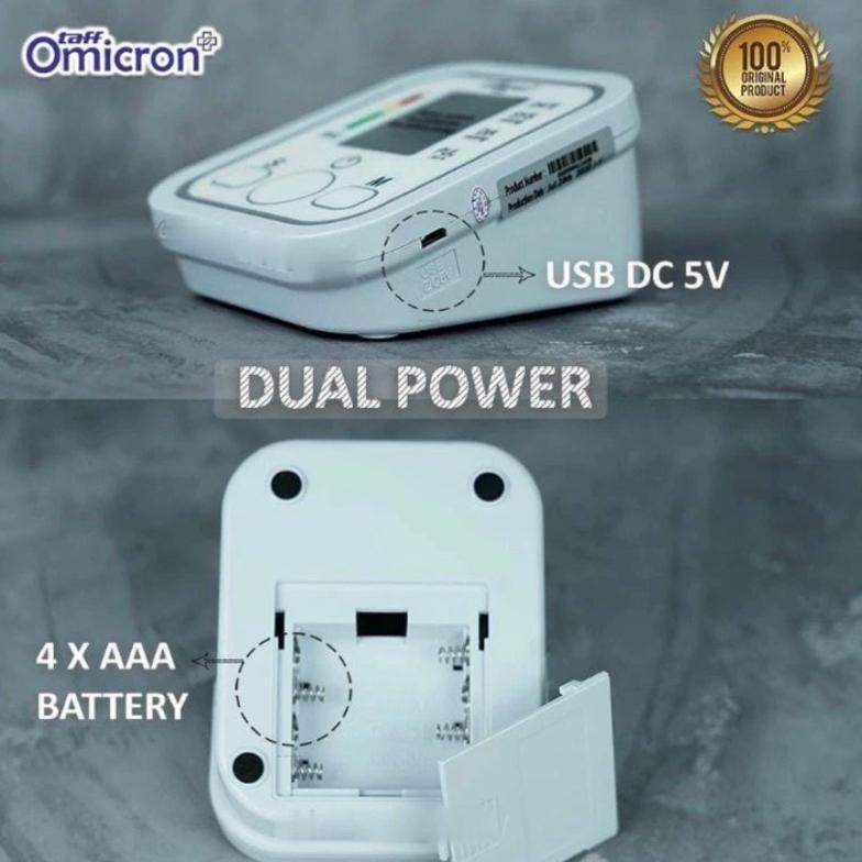 DISKON OMICRON TENSI DARAH DIGITAL ALAT UKUR TEKANAN DARAH DAN JANTUNG/ TENSIMETER DIGITAL TENSI DAR