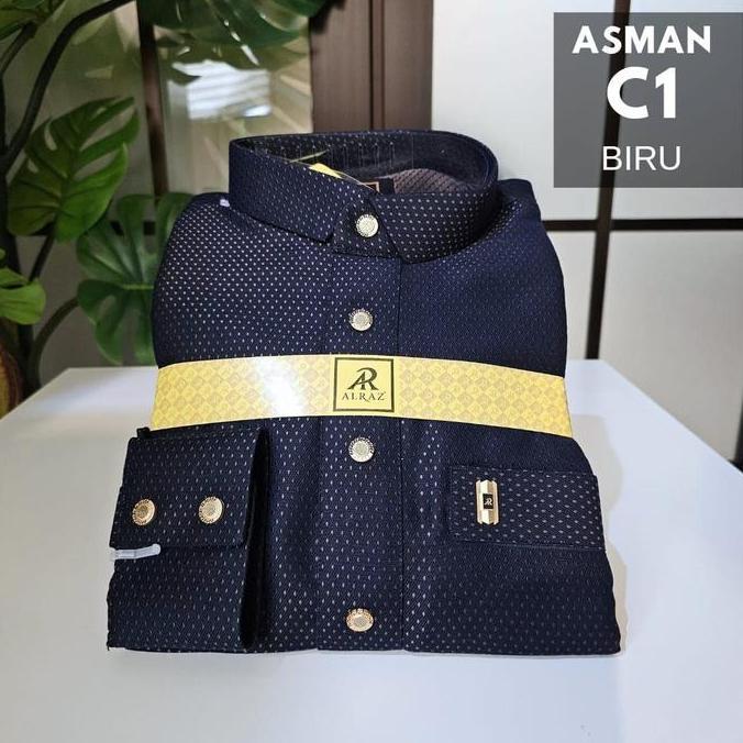 Jubah Alraz Woll Motif Al Raz Manset