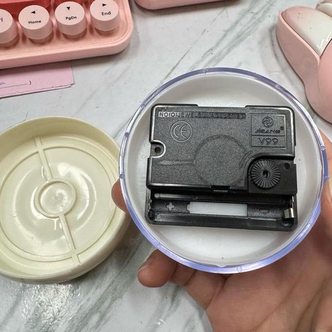 Jam Dinding Kamar Mandi Jam Tempel Waterproof Suction Cup