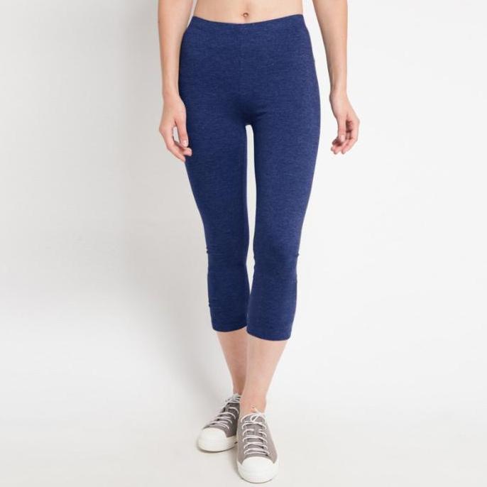 Lansungkirim- Lee Vierra Legging Basic Capri, Celana Legging 7/8