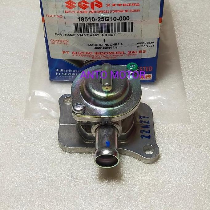 AIR INDUCTION SESTEM VALVE ASSY AIR CUT SATRIA FU 150 OLD ASLI SUZUKI