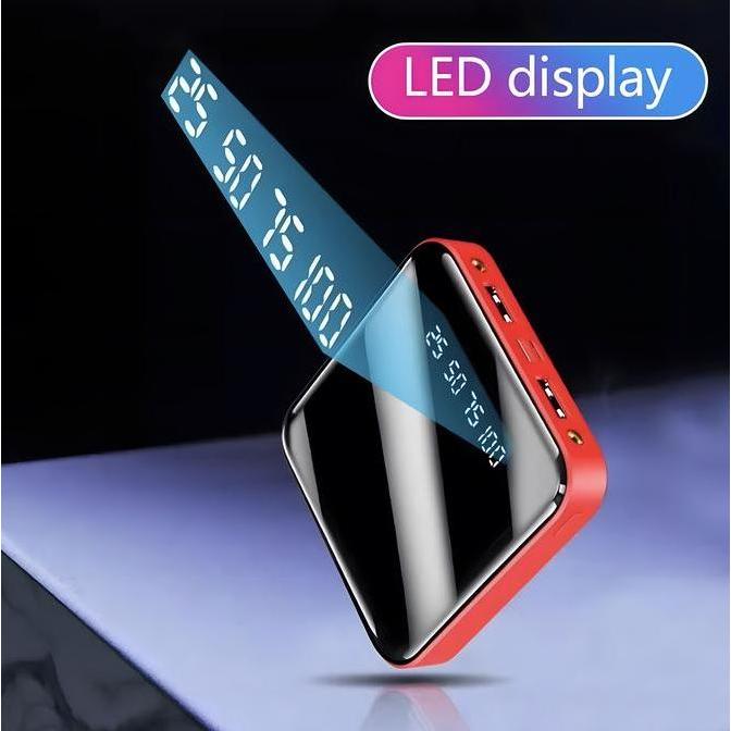 Lansungkirim- Liangwe Lentiven Powerbank 20000Mah Mini Digital Display Fastcharging