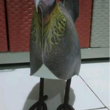 boneka patung jontrot ayam hutan SAR