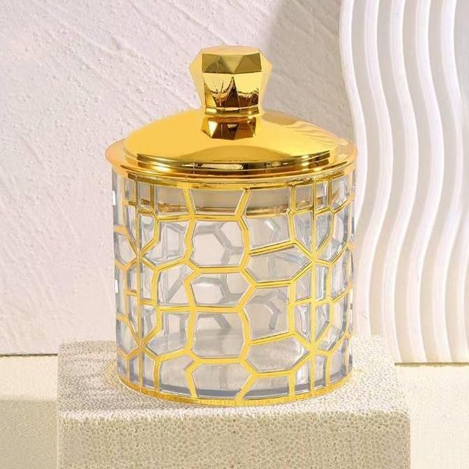 VOOVA Toples Lebaran / Toples Hari Raya/ Toples Emas Mewah / Toples Cantik / Toples Kedap Udara / To