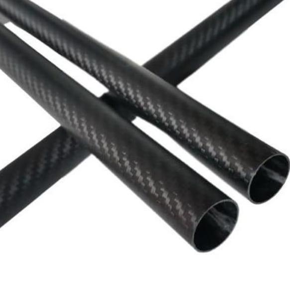Lansungkirim- 60Cm Carbon Tube Pipa Karbon Diameter Od 22Mm Id 20Mm 3K 22X20Mm Dof