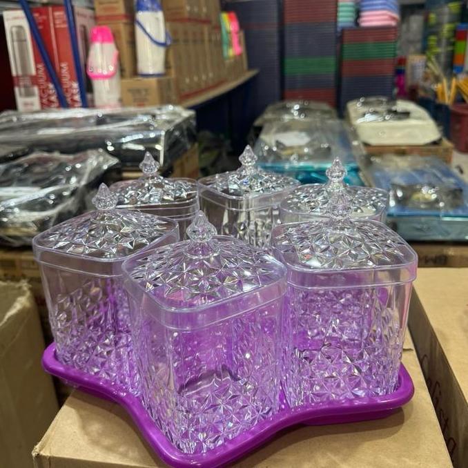 Toples kristal calista 6 set 55.000