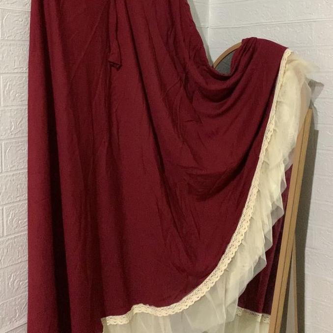 KL| Mukenah sabrina rayon polos, mukenah rayon2in1