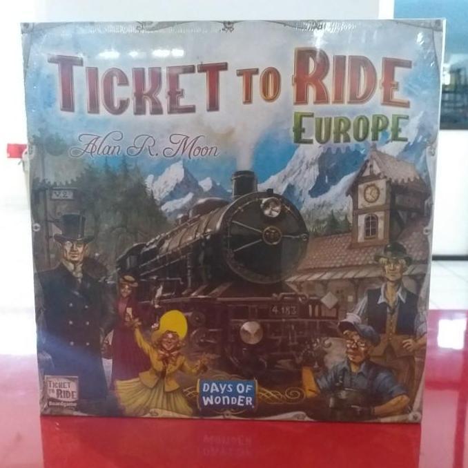 ticket to ride europe board game