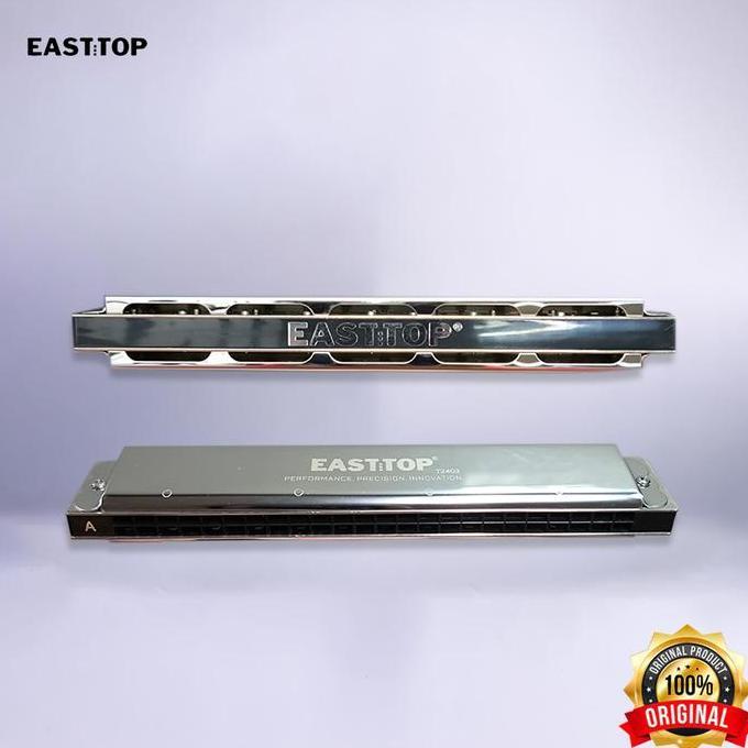 Harmonica Harmonika Easttop Tremolo Easttop 24 Hole 2403 Original EIG