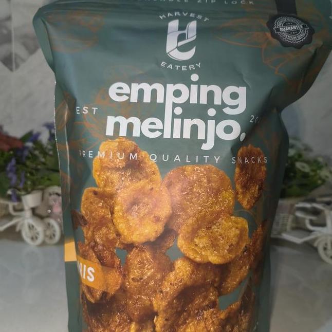 Emping Melinjo Harvest Eatery Manistidak Pedas G