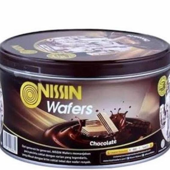 Nissin Wafer Chocolate 200G 1 Karton Isi 12 K